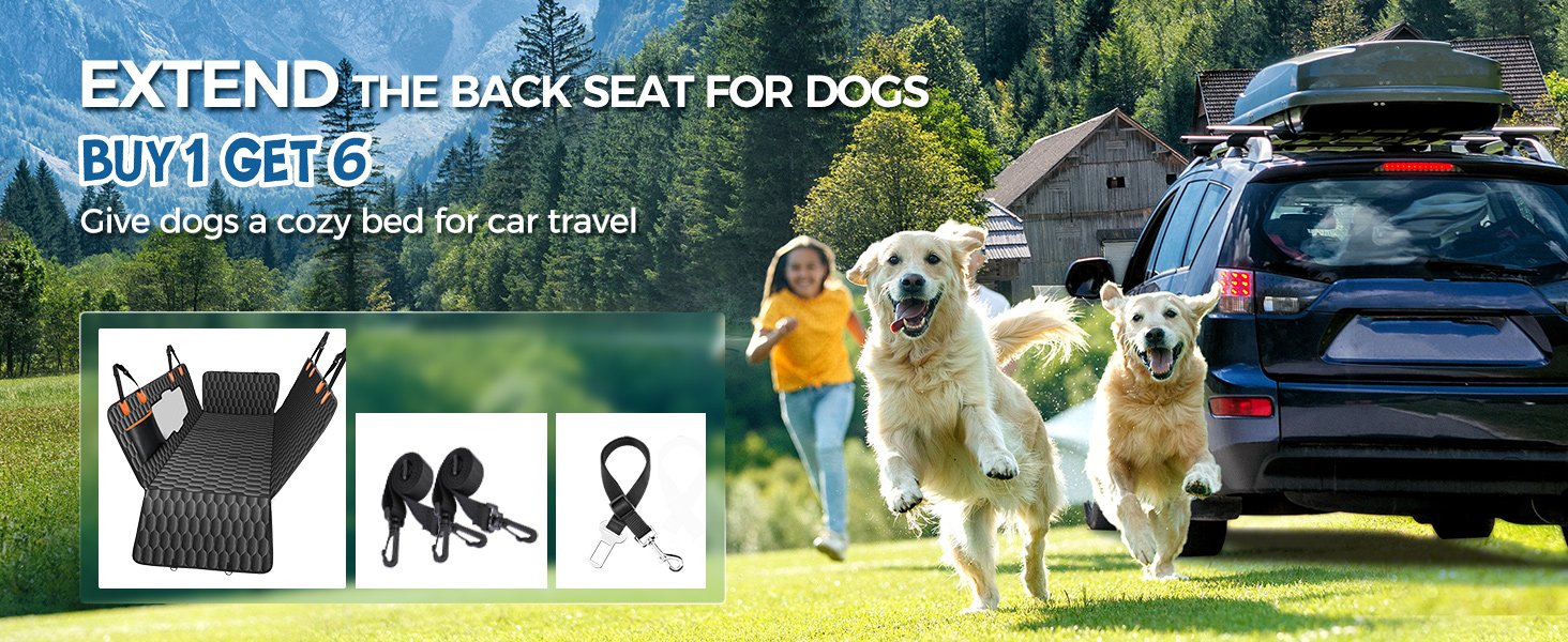 Back Seat Extender for Dogs