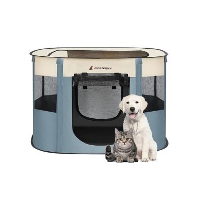 Foldable Pet Playpen, Puppy Playpen