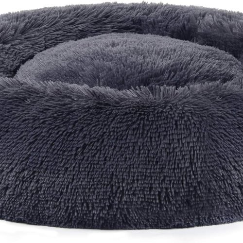 Fluffy Calming Pet Bed with Washable Cover