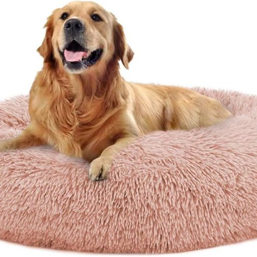 Donut Cuddler Washable Self-Warming Pet Bed