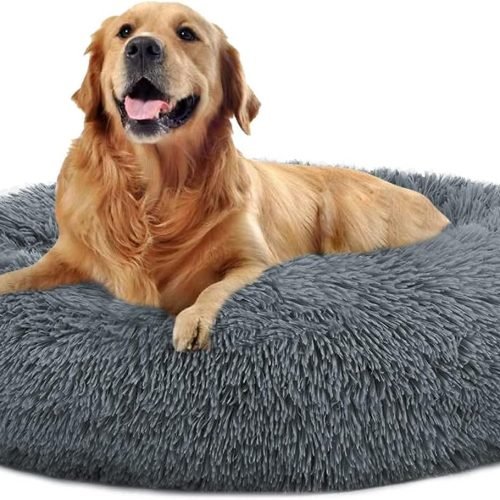 Donut Cuddler Washable Self-Warming Pet Bed