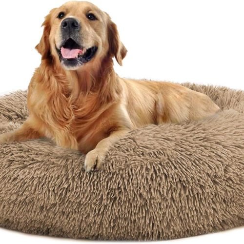 Donut Cuddler Washable Self-Warming Pet Bed