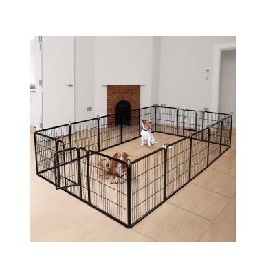 UNDERDOG Extra Heavy Duty Puppy Play Pen 16 x Panel Playpen Indoor/Outdoor