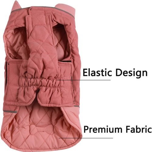 JoyDaog Reversible Dog Coats for Small Dogs
