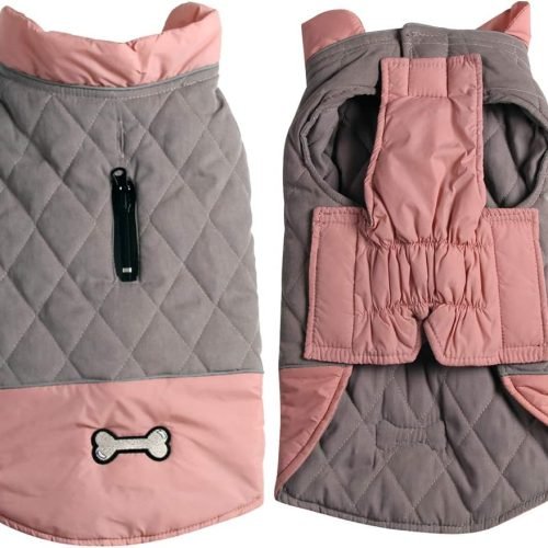 JoyDaog Reversible Dog Coats for Small Dogs