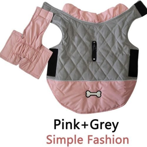 JoyDaog Reversible Dog Coats for Small Dogs