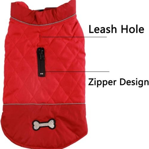 JoyDaog Reversible Dog Coats for Small Dogs