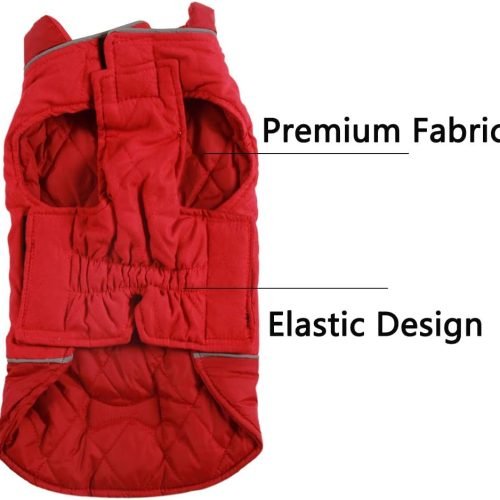 JoyDaog Reversible Dog Coats for Small Dogs