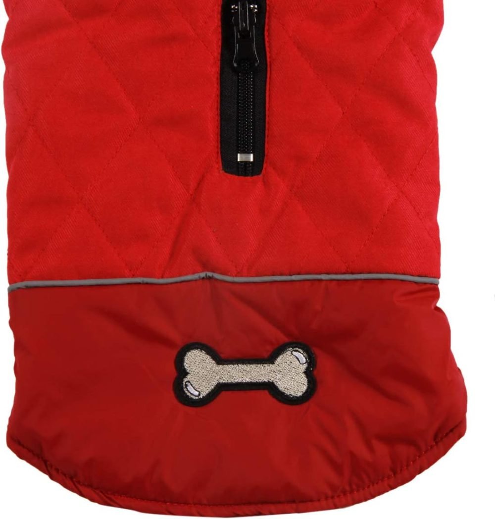 JoyDaog Reversible Dog Coats for Small Dogs