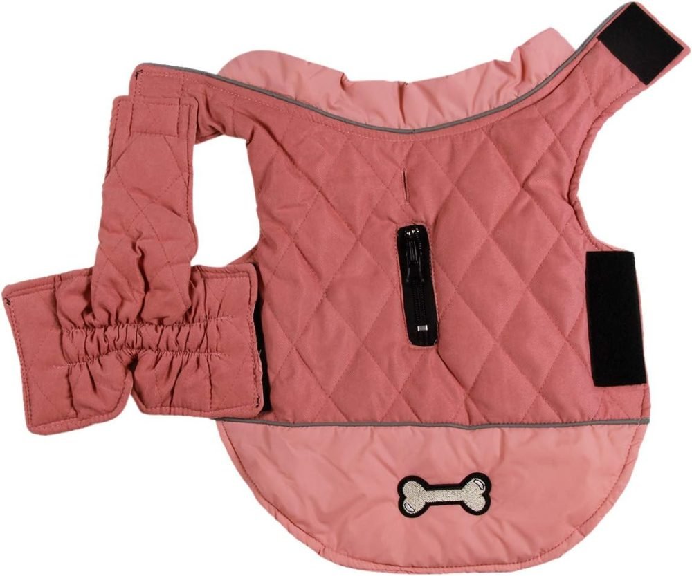 JoyDaog Reversible Dog Coats for Small Dogs