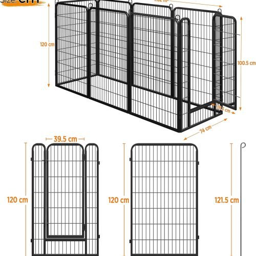 Yaheetech Lightweight Dog Playpen