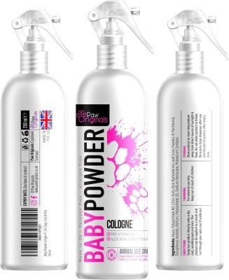 Baby Powder Cologne Perfume For Dogs