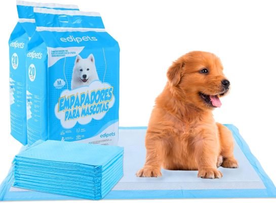 Edipets, Puppy Pads, Dog Training Pads, 45 x 60, Pack of 40, Absorbent Training Pads