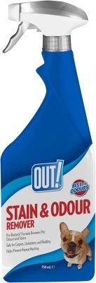 OUT! Pet Stain and Odour Remover| Enzymatic Pro-Bacteria Cleaner 750 ml