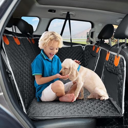 ANOSOSPECIAL Back Seat Extender Dog Car Seat Cover