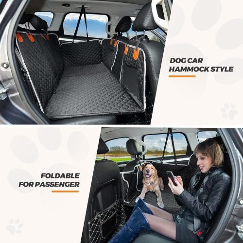 ANOSOSPECIAL Back Seat Extender Dog Car Seat Cover