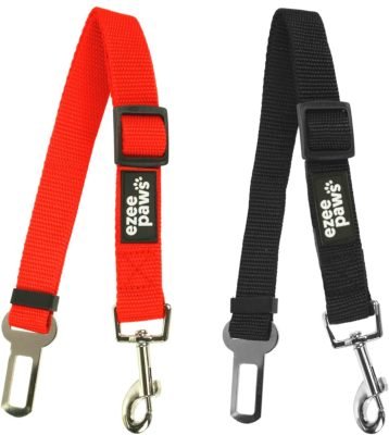 Ezee Paws Dog Seat Belt for Car, 2 Pack Dog Car Harness