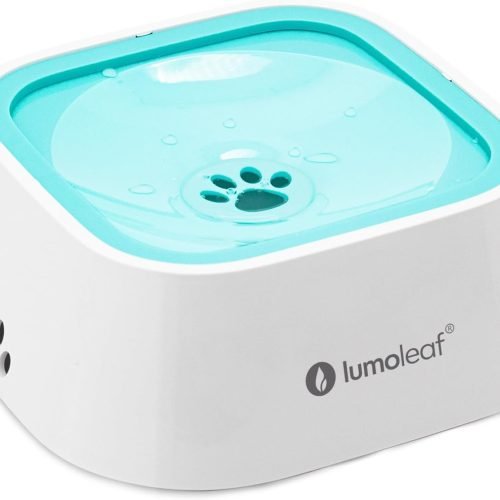 LumoLeaf 135oz No Spill Dog Water Bowl