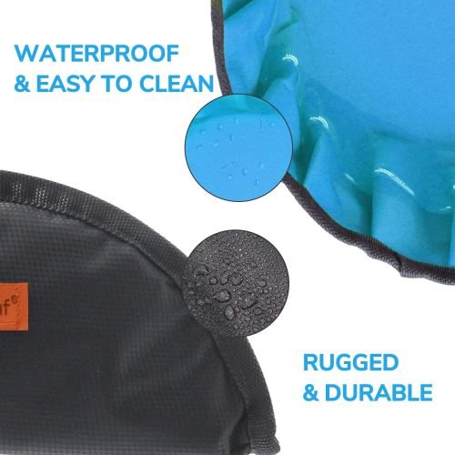 LumoLeaf Collapsible Dog Travel Bowls