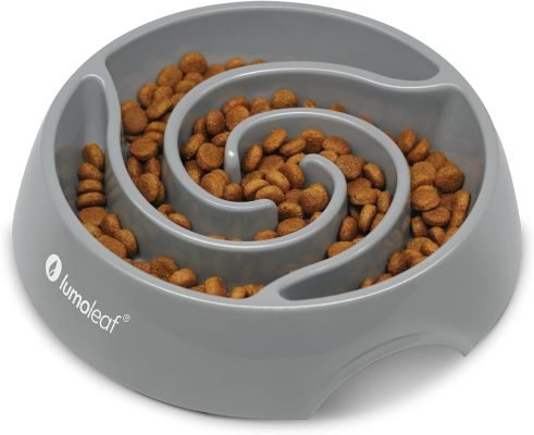 LumoLeaf Slow Feeder Dog Bowls Large 22cm