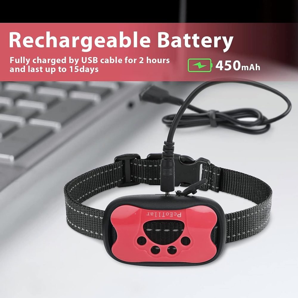 PcEoTllar Bark Collar, Anti Bark Collars for Dogs