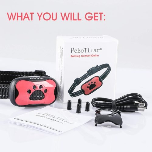 PcEoTllar Bark Collar, Anti Bark Collars for Dogs