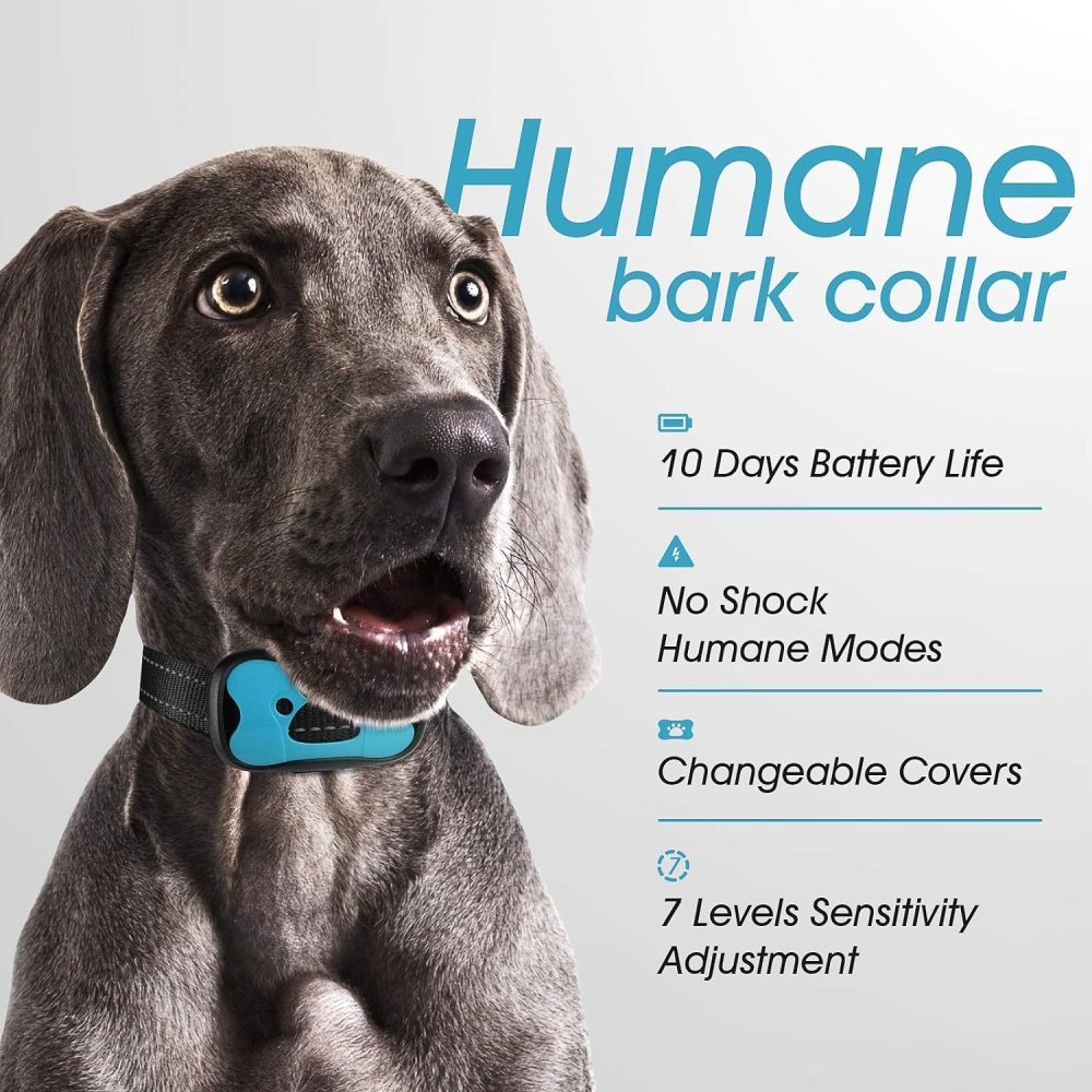 PcEoTllar Bark Collar, Anti Bark Collars for Dogs
