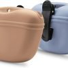 AUDWUD- Silicone Dog Treat Pouch - Clip on Portable Training Container