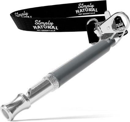 Dog Whistles for Recall, Adjustable Frequency Silent Dog Whistle, BONUS 50cm Strap