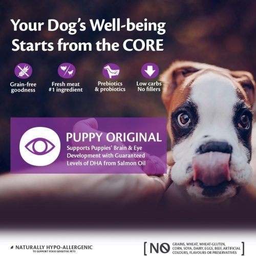 Wellness CORE Puppy Trainers, Treats for Puppy Training, Grain Free Puppy Treats, Rich in Meat, Perfect as Training Treats, 170g