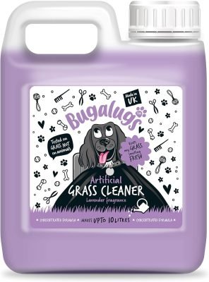 BUGALUGS Artificial Grass Cleaner – Dog Safe, Pet Disinfectant & Lawn Deodoriser