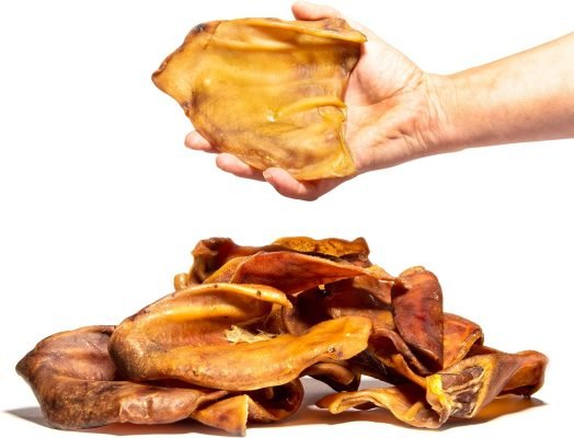 Premium Pigs Ears For Dogs – 8 Large Pieces for Highest Welfare Grade