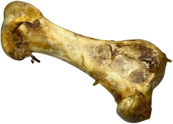 Ostrich Dog Treats – Ostrich Rex Bone – 100% Natural Large, Dried Dog Chew, Long Lasting Dog Food, Large Natural Treat, Chews for Dogs – High in Protein, Fiber, 1.5 ft