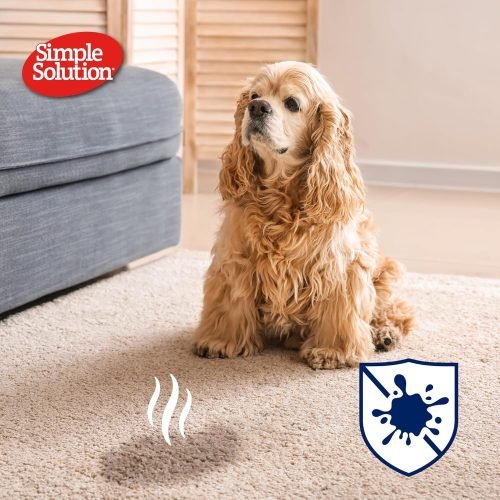 Simple Solution Dog Stain and Odour Remover, Enzymatic Cleaner with Pro-Bacteria Cleaning Power - 4 Litre