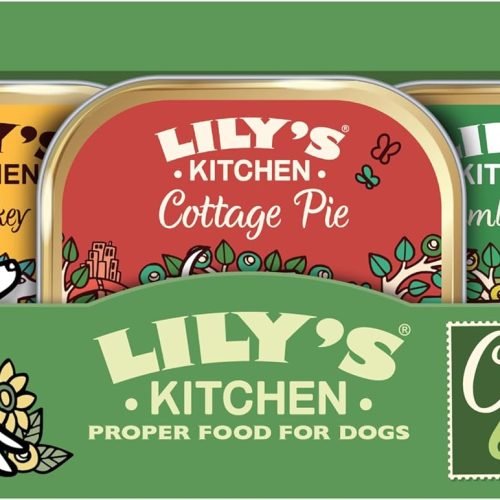 Lily's Kitchen Natural Adult Wet Dog Food Tins Grain-Free Recipe Variety Pack 6 x 400g