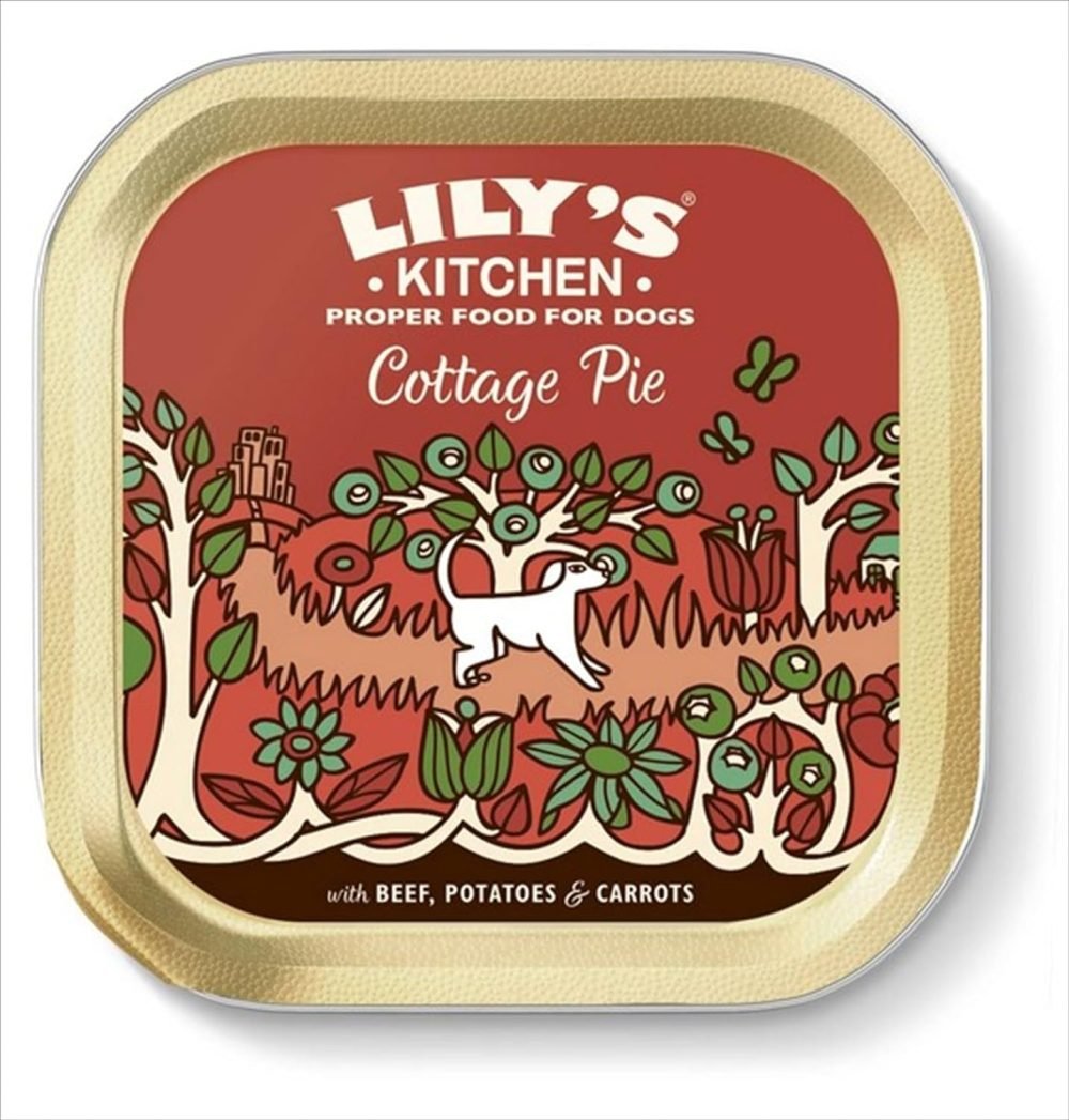 Lily's Kitchen Natural Adult Wet Dog Food Tins Grain-Free Recipe Variety Pack 6 x 400g