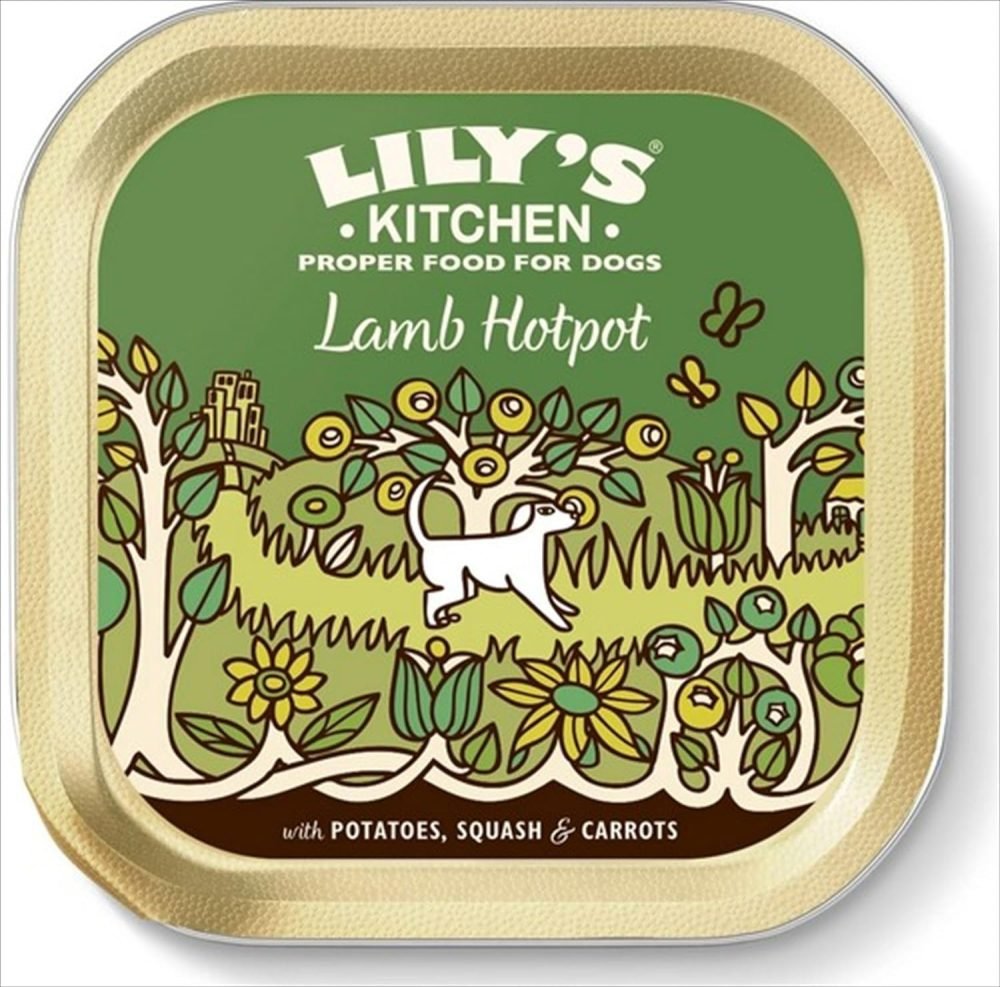 Lily's Kitchen Natural Adult Wet Dog Food Tins Grain-Free Recipe Variety Pack 6 x 400g