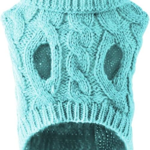 Pet Dog Turtleneck Knitting Sweater Coat Winter Warmer