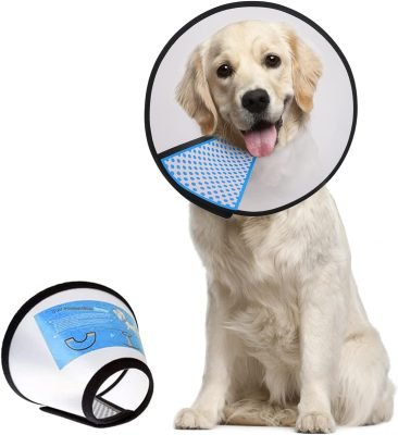 Supet Dog Cone Adjustable Pet Cone Pet Recovery Collar