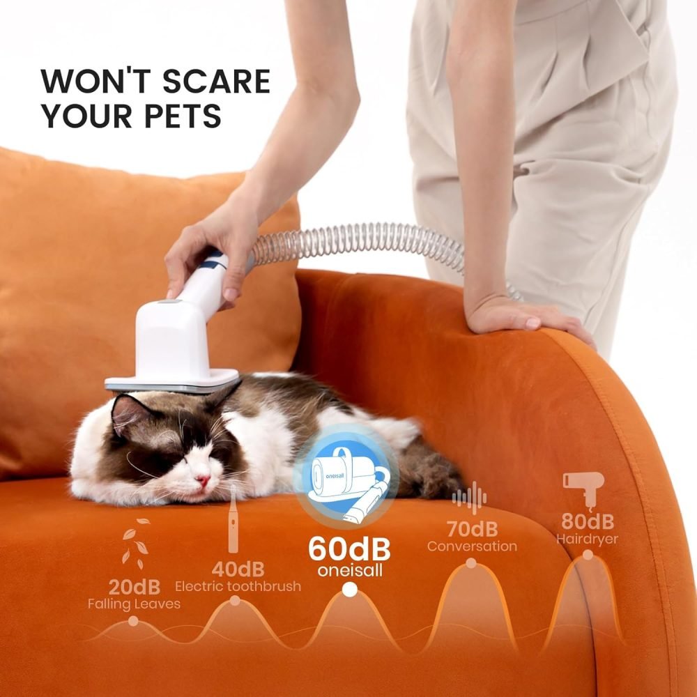 oneisall Dog Grooming Vacuum Kit