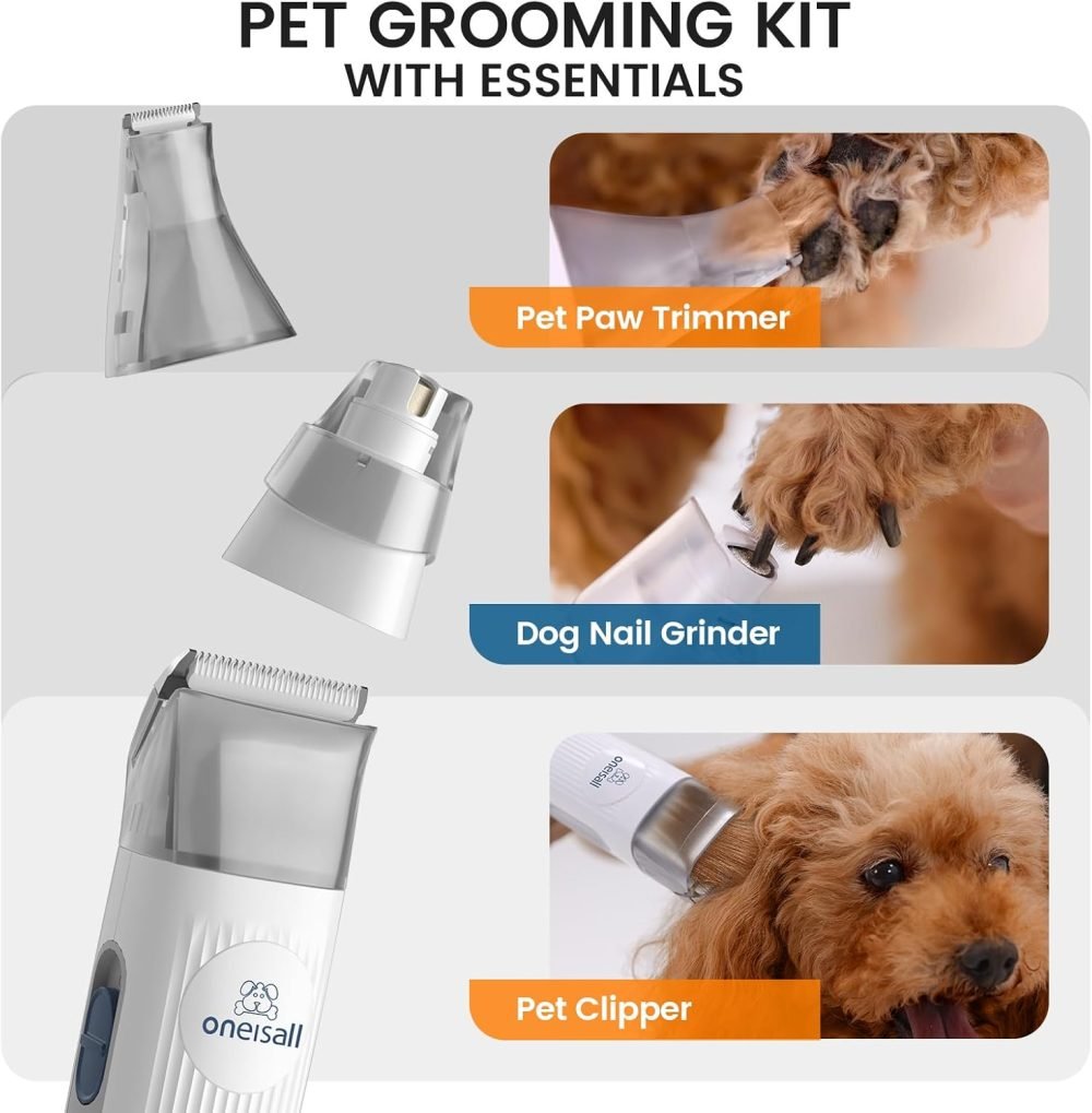 oneisall Dog Grooming Vacuum Kit