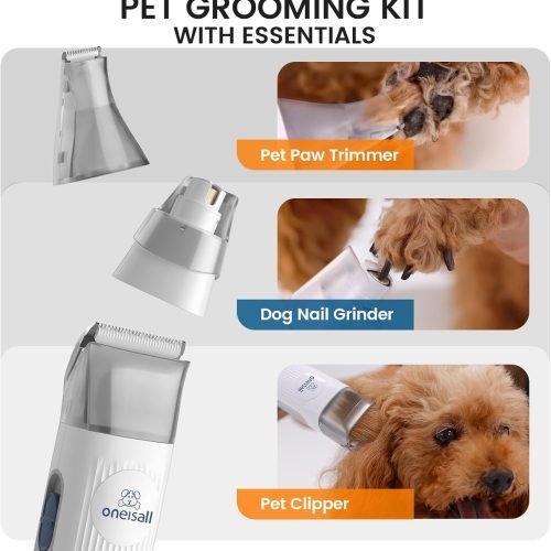 oneisall Dog Grooming Vacuum Kit