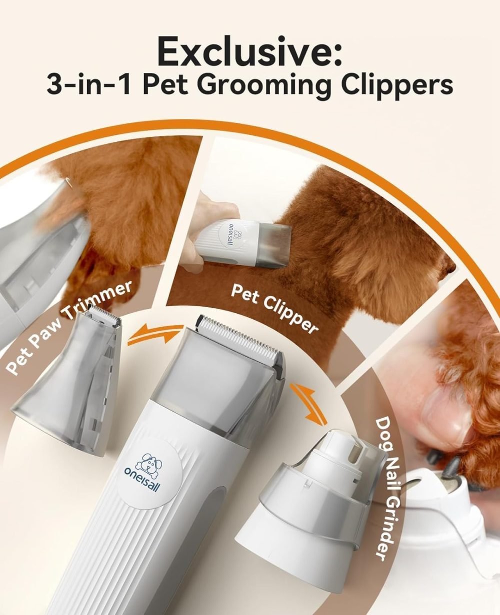 oneisall Dog Grooming Vacuum Kit