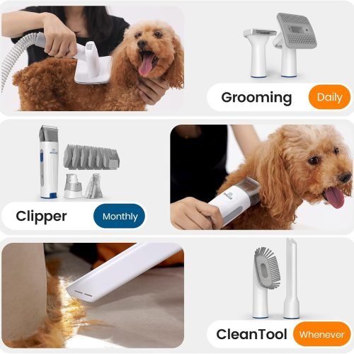 oneisall Dog Grooming Vacuum Kit