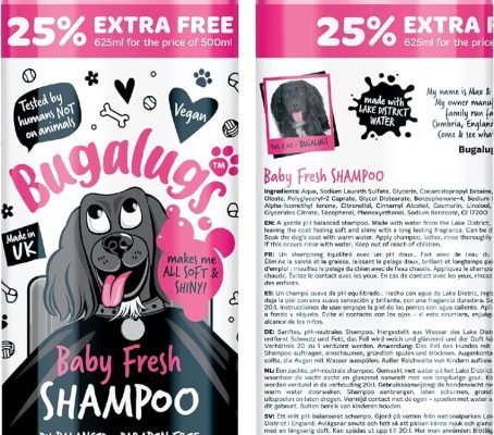 BUGALUGS Baby Fresh Dog Shampoo