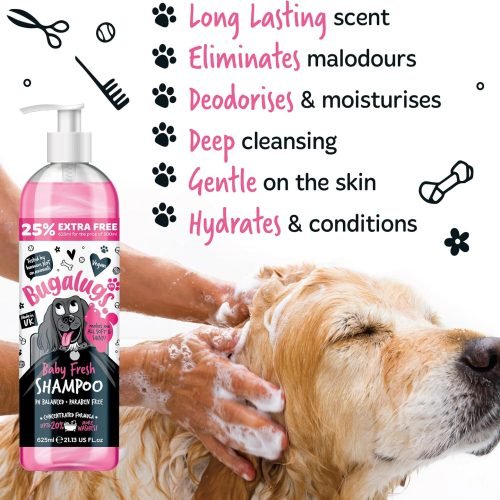 BUGALUGS Baby Fresh Dog Shampoo