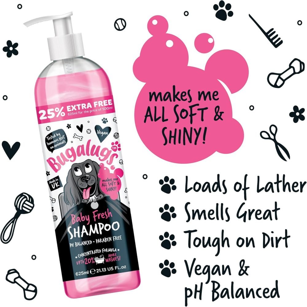 BUGALUGS Baby Fresh Dog Shampoo