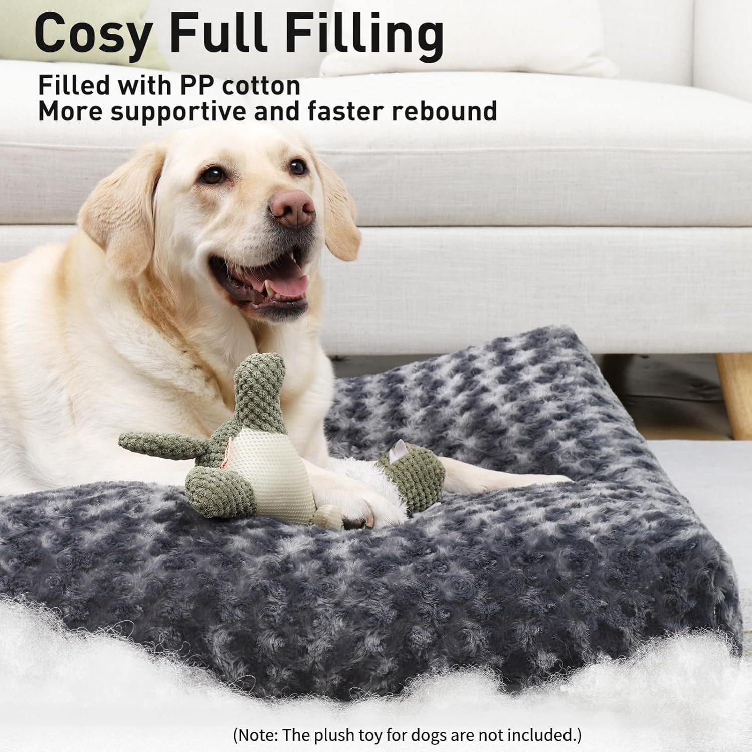 Washable dog bed filling hotsell