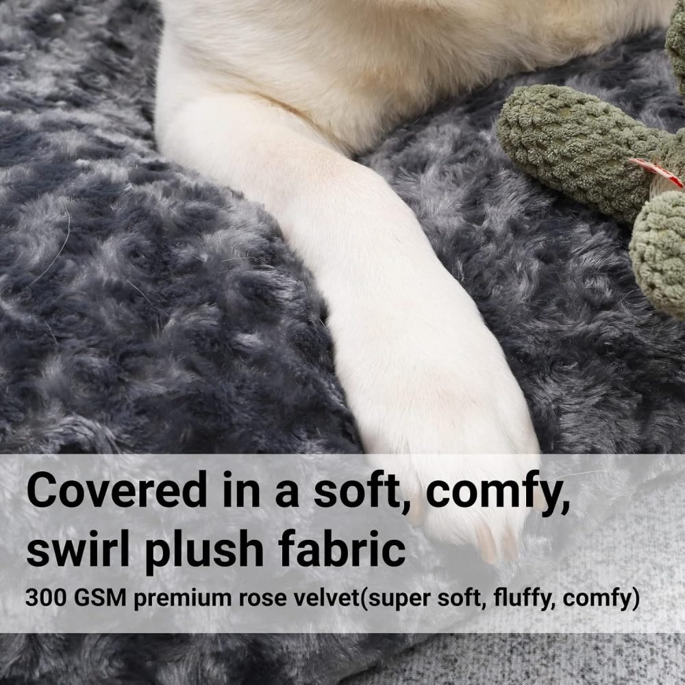 KSIIA Large Dog Bed Washable